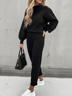 Stunncal Pockets Design Loungewear Sets