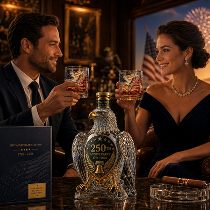 🦅 Flash Sale-60% Off ❤️🤍💙250th Anniversary Commemorative Bottle
