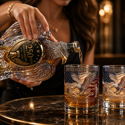 🦅 Flash Sale-60% Off ❤️🤍💙250th Anniversary Commemorative Bottle