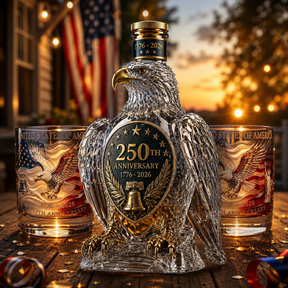 🦅 Flash Sale-60% Off ❤️🤍💙250th Anniversary Commemorative Bottle