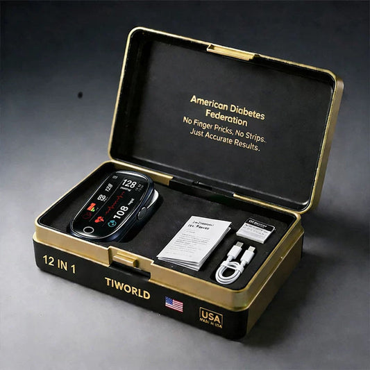 🔥Final 1 Hours – Limited Stock Left🏆TIWORLD™ Non-Invasive Smart Blood Sugar Tracking Device 99.9% Accuracy (Mayo Clinic Recommended)