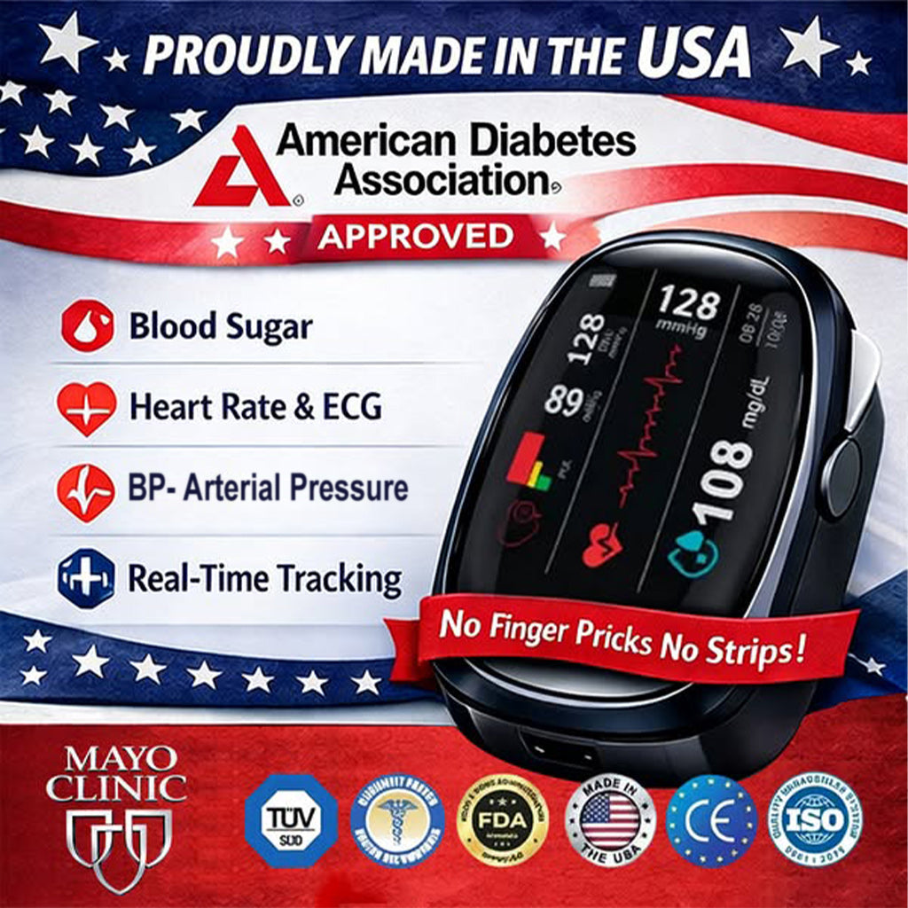 🔥Final 1 Hours – Limited Stock Left🏆TIWORLD™ Non-Invasive Smart Blood Sugar Tracking Device 99.9% Accuracy (Mayo Clinic Recommended)
