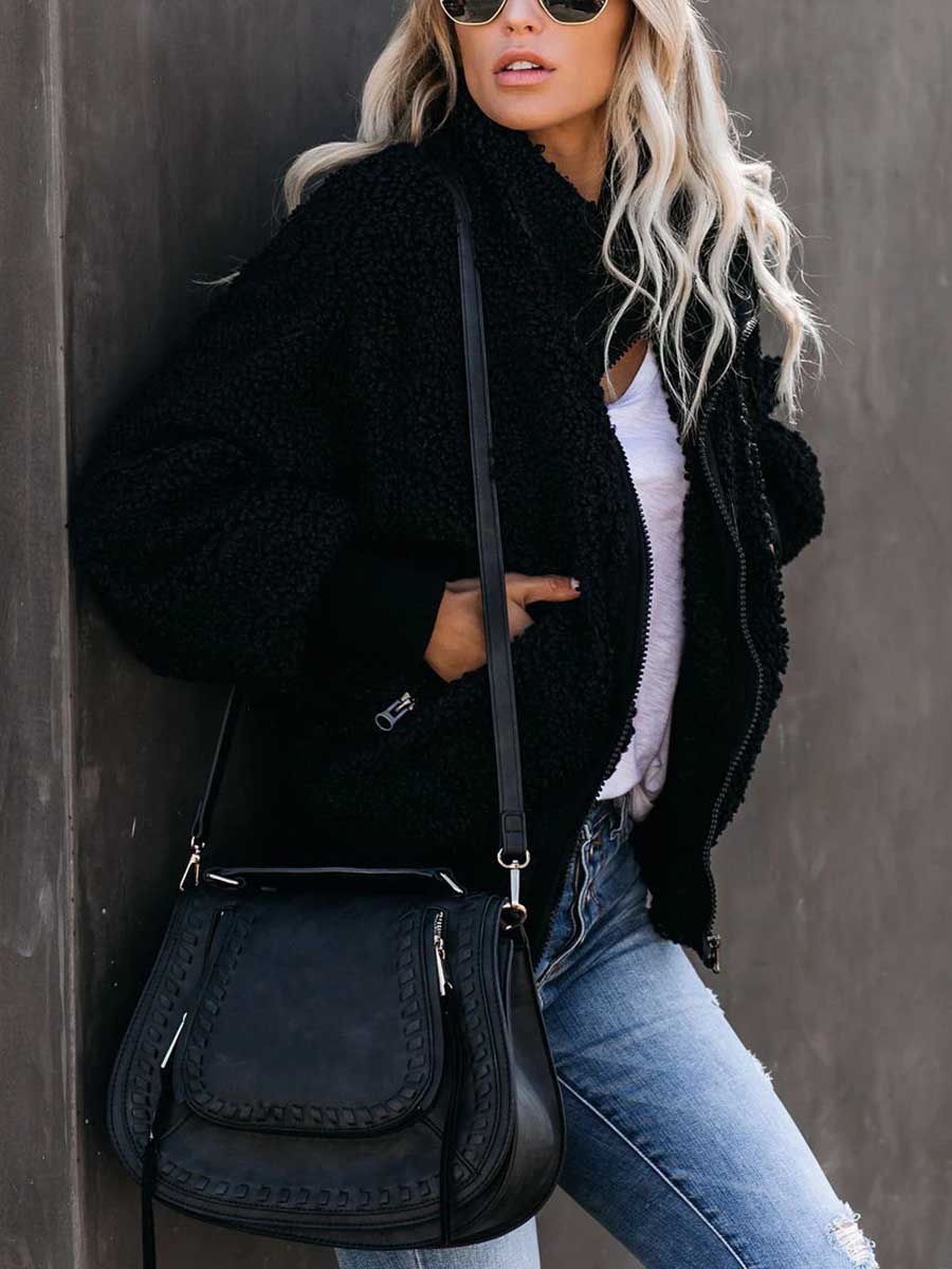 Stunncal Furry Pocket Coat