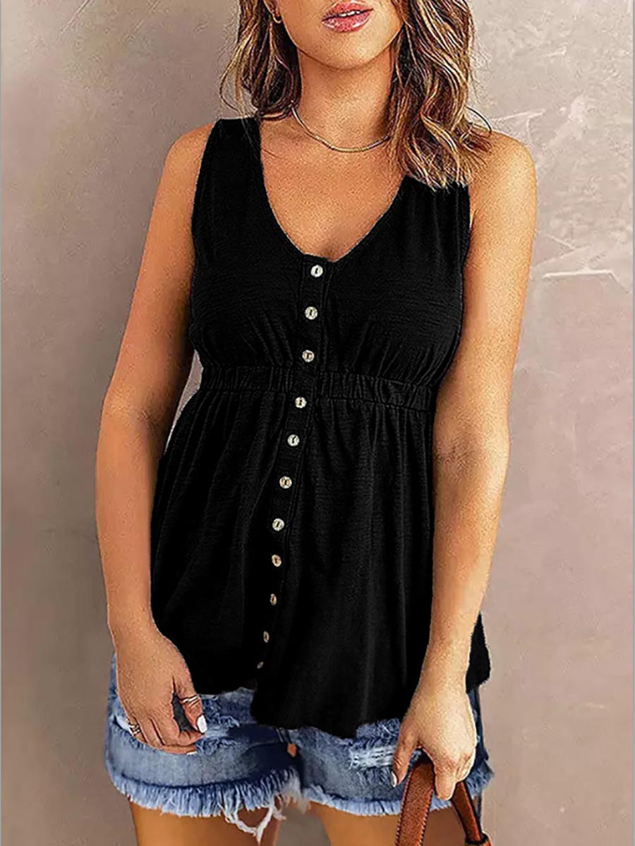 Stunncal Solid Color Strapless Waistless Sleeveless Top(7 Colors)