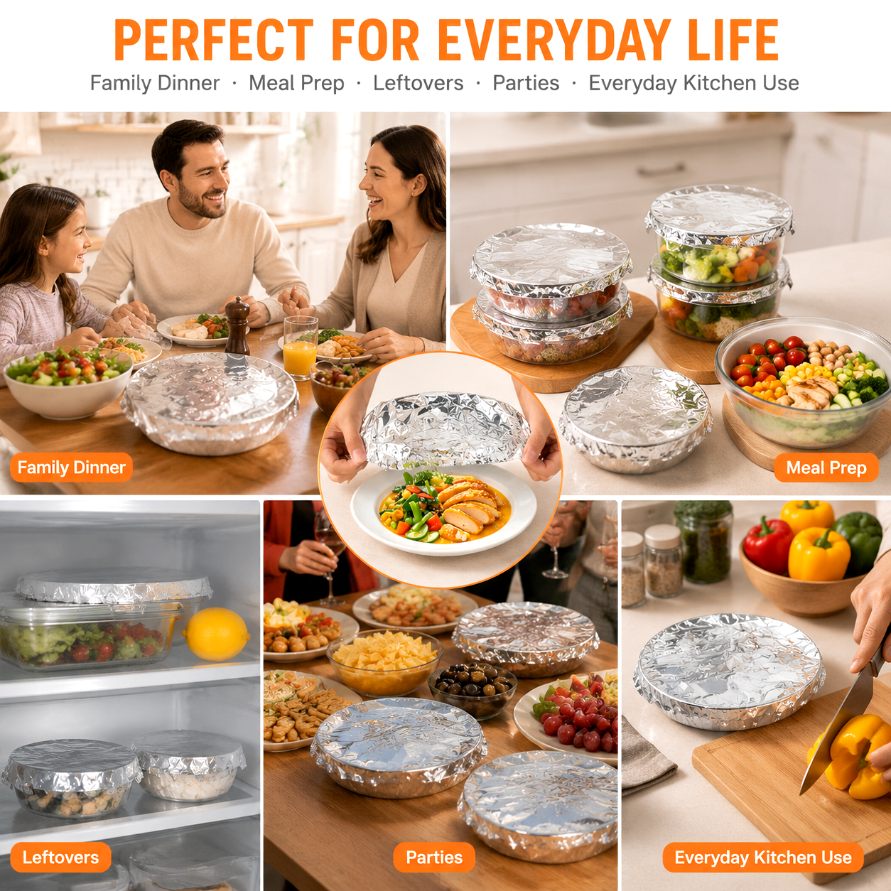 Stop Fighting Plastic Wrap — Cover Meals in Seconds