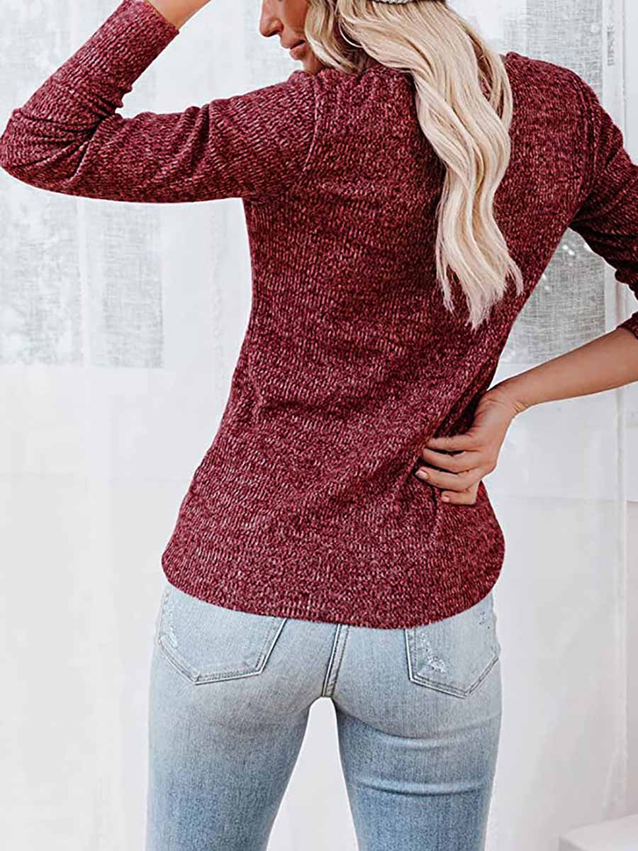 Stunncal Round Neck Casual T-Shirt