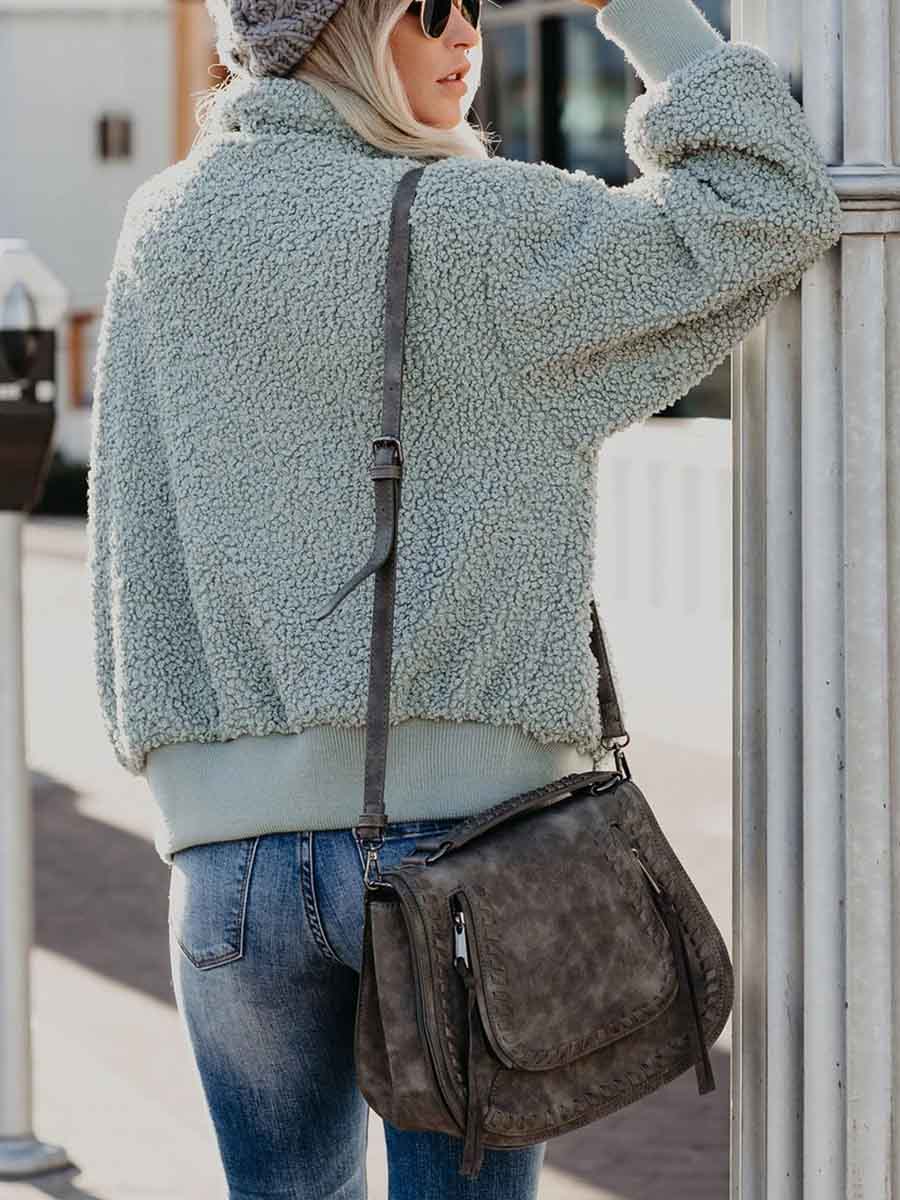 Stunncal Furry Pocket Coat
