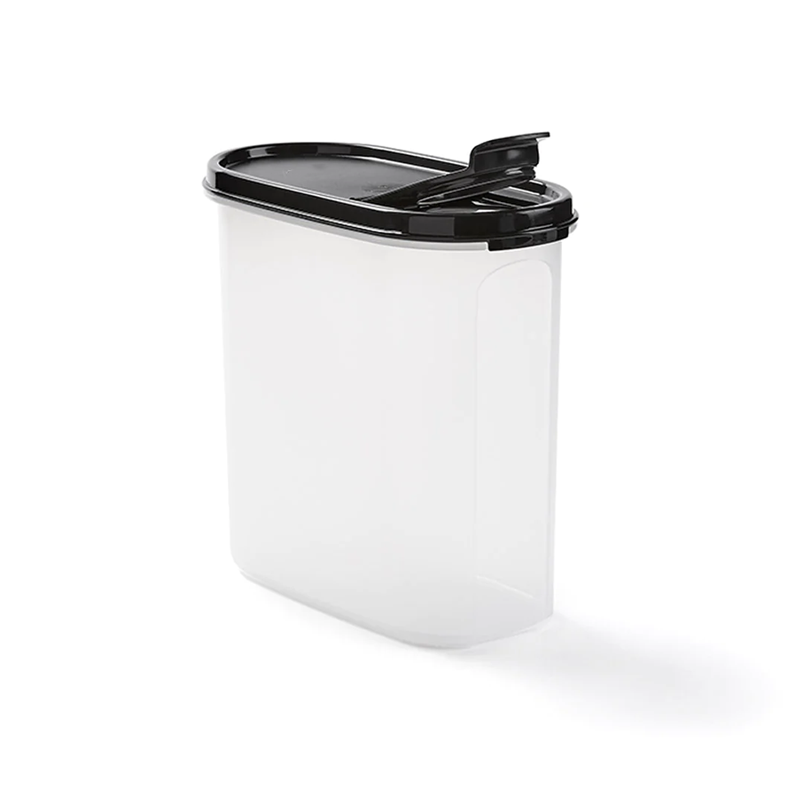 MODULAR MATES STORAGE CONTAINER OVAL #3 - 1600ML (BLACK)