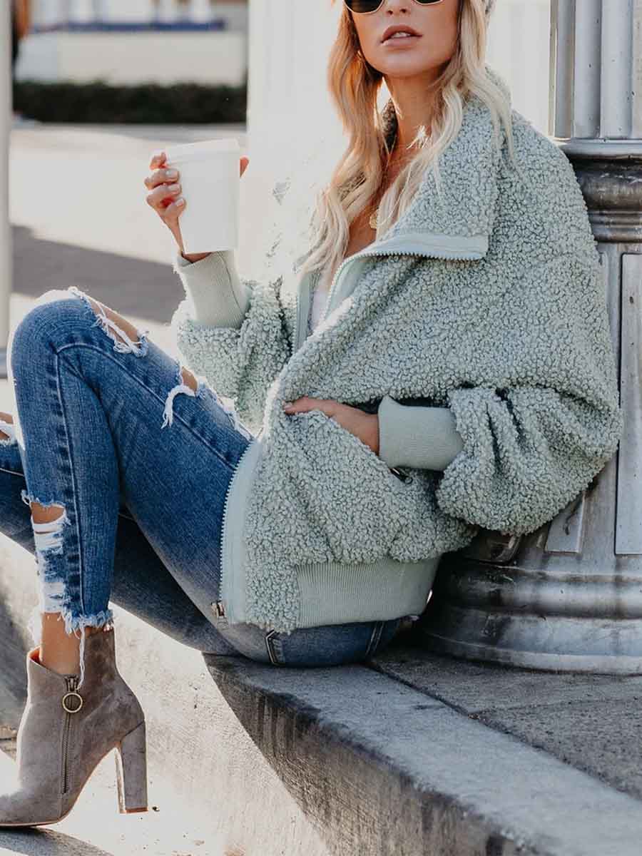 Stunncal Furry Pocket Coat