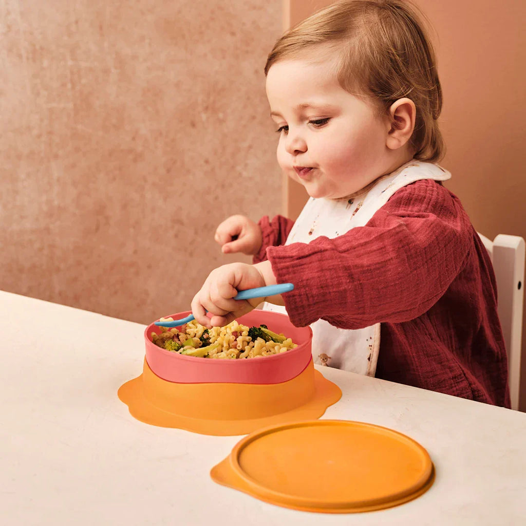 TCARE KIDS BOWL 500ML ANT.SKID-MAPL
