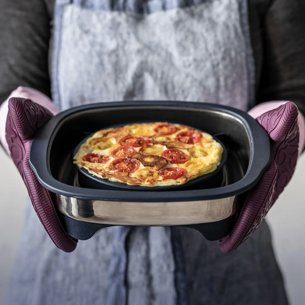 MICRO PRO GRILL - MICROWAVE GRILL (WITH BONUS RING)