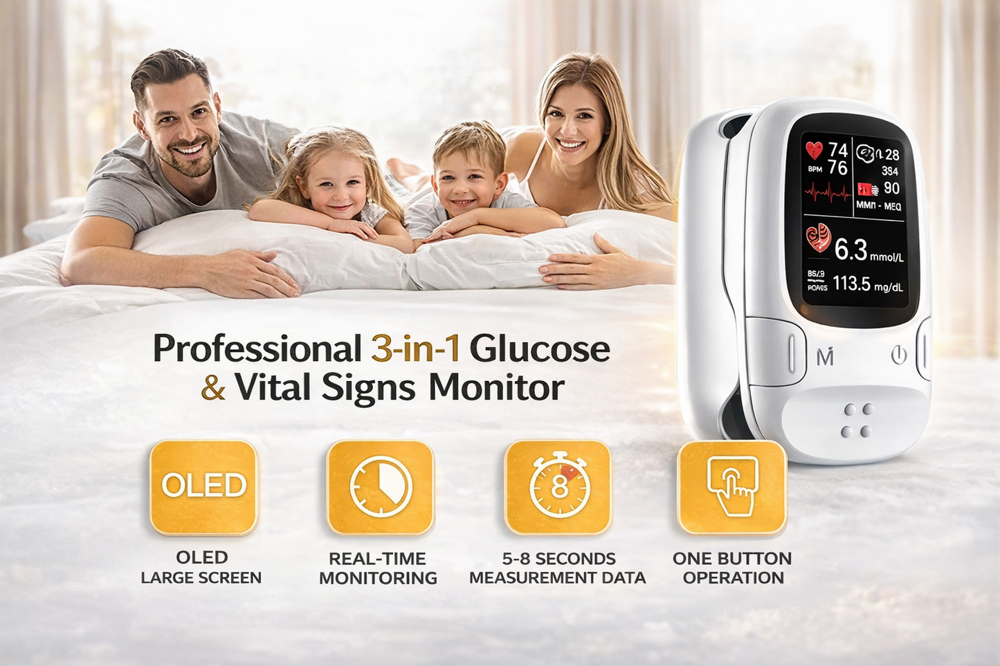 ⏰ Limited Time Offer 🎁 Introducing the Smart Glucose Monitoring Device 🔥 Track Your Glucose — Without the Hassle