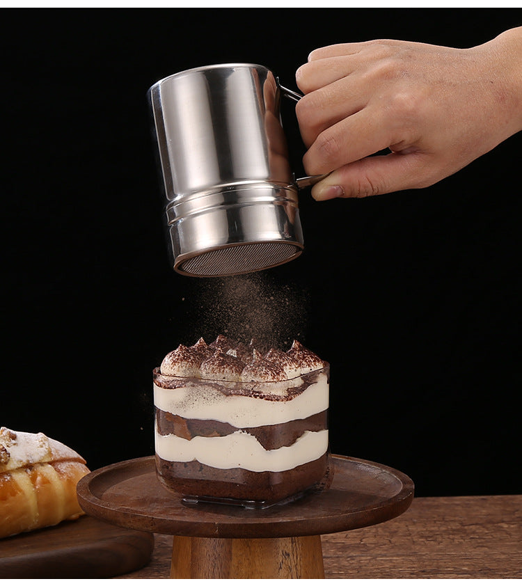 Powdered Sugar Shaker Duster With Handle -pack of 2