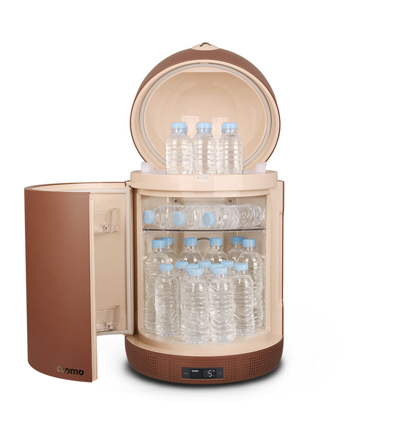 ccomo Refrigerator BROWN