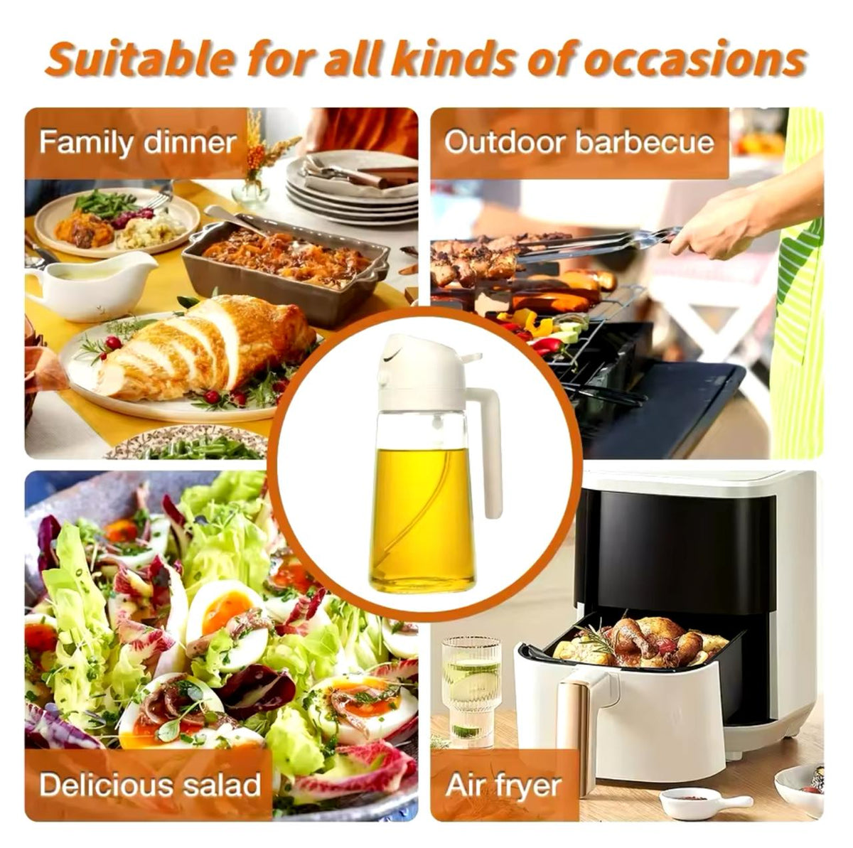 Two in One Oil Dispenser