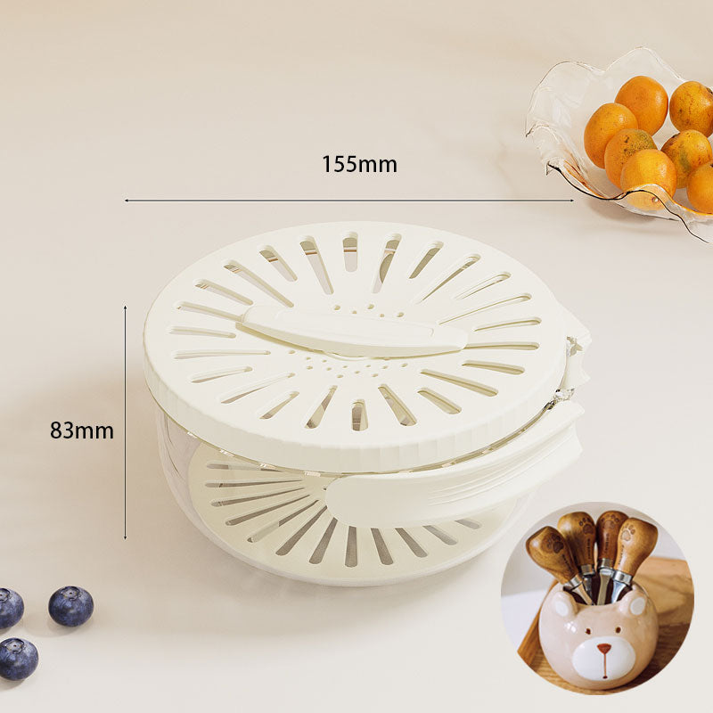 2-in-1 Draining and Preservation Basket: Simplify Washing & Storing